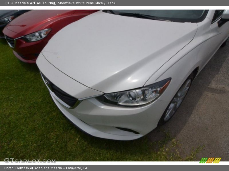 Snowflake White Pearl Mica / Black 2014 Mazda MAZDA6 Touring