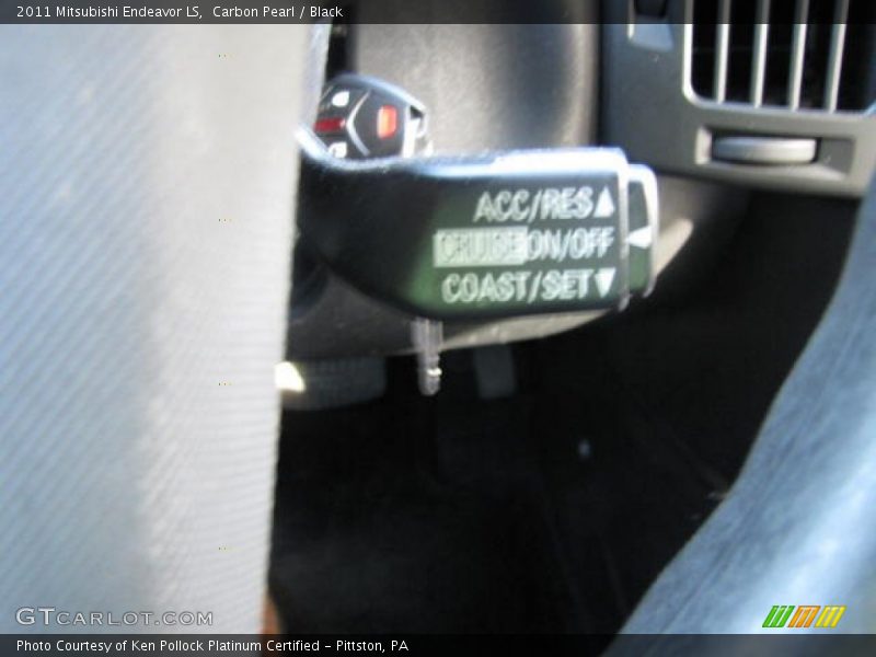 Carbon Pearl / Black 2011 Mitsubishi Endeavor LS