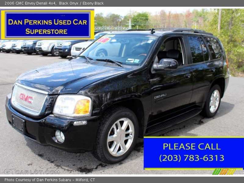 Black Onyx / Ebony Black 2006 GMC Envoy Denali 4x4