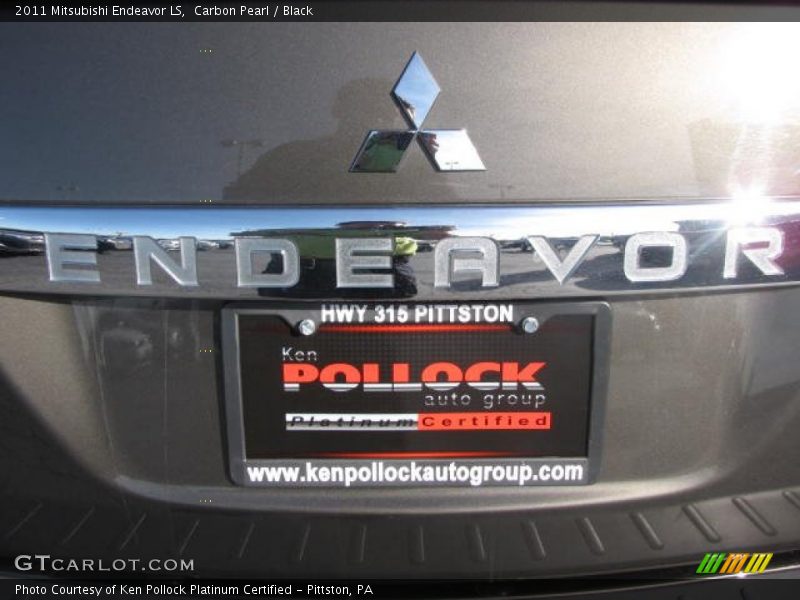 Carbon Pearl / Black 2011 Mitsubishi Endeavor LS