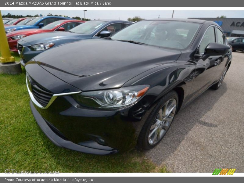 Jet Black Mica / Sand 2014 Mazda MAZDA6 Grand Touring