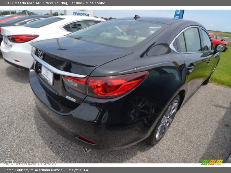 Jet Black Mica / Sand 2014 Mazda MAZDA6 Grand Touring