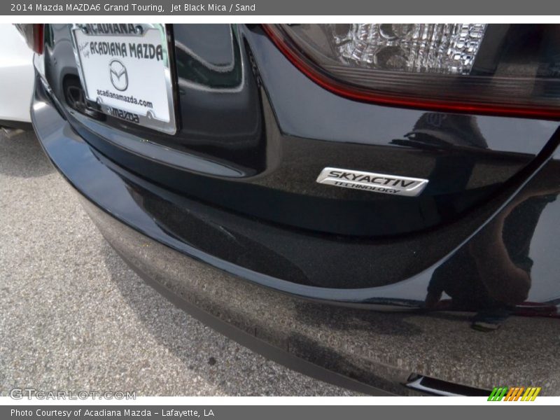 Jet Black Mica / Sand 2014 Mazda MAZDA6 Grand Touring