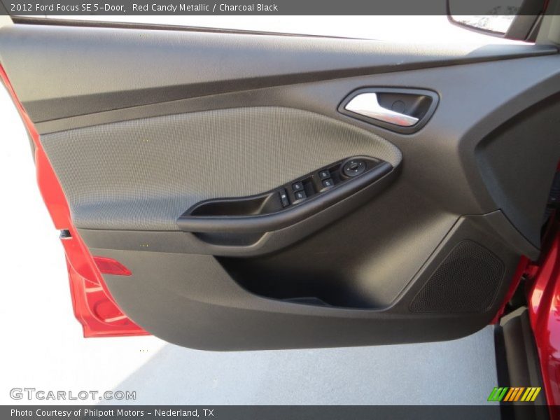 Red Candy Metallic / Charcoal Black 2012 Ford Focus SE 5-Door