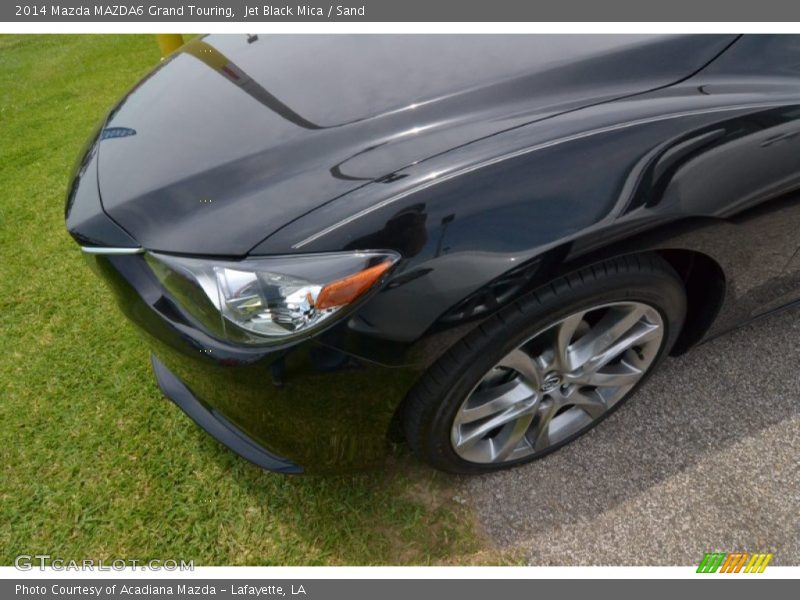 Jet Black Mica / Sand 2014 Mazda MAZDA6 Grand Touring
