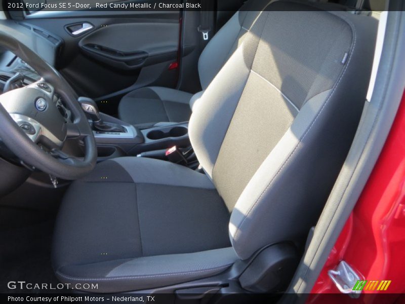Red Candy Metallic / Charcoal Black 2012 Ford Focus SE 5-Door