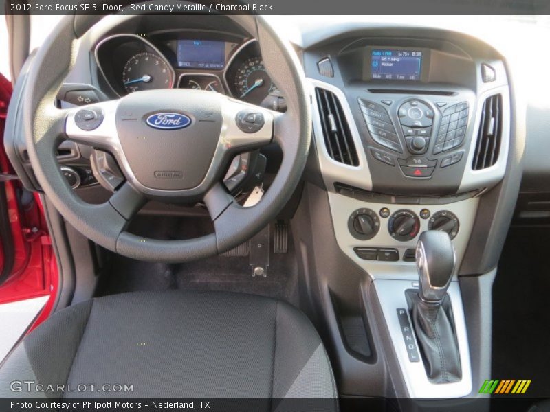 Dashboard of 2012 Focus SE 5-Door
