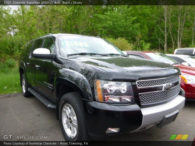 Black / Ebony 2007 Chevrolet Suburban 1500 LT 4x4