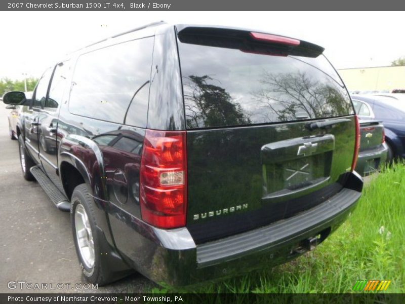 Black / Ebony 2007 Chevrolet Suburban 1500 LT 4x4