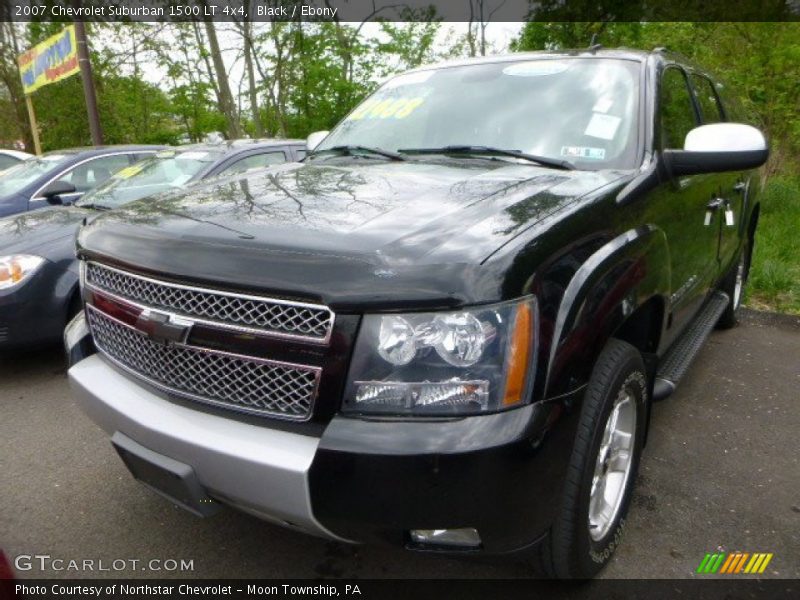 Black / Ebony 2007 Chevrolet Suburban 1500 LT 4x4
