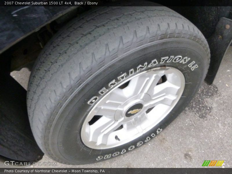 Black / Ebony 2007 Chevrolet Suburban 1500 LT 4x4
