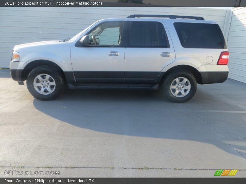 Ingot Silver Metallic / Stone 2011 Ford Expedition XLT