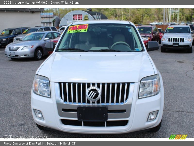 Oxford White / Stone 2008 Mercury Mariner V6 4WD
