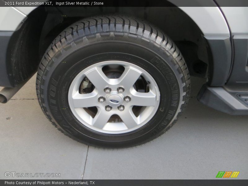 Ingot Silver Metallic / Stone 2011 Ford Expedition XLT