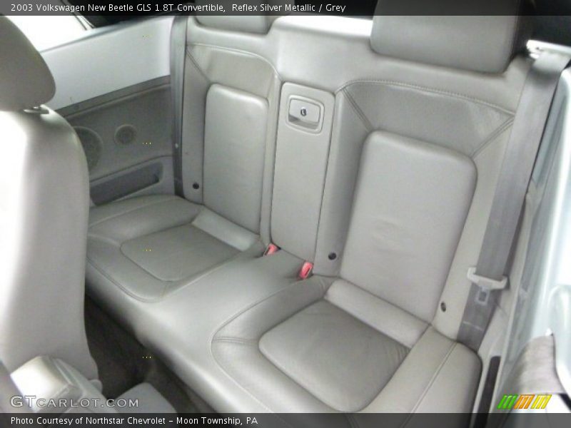 Reflex Silver Metallic / Grey 2003 Volkswagen New Beetle GLS 1.8T Convertible