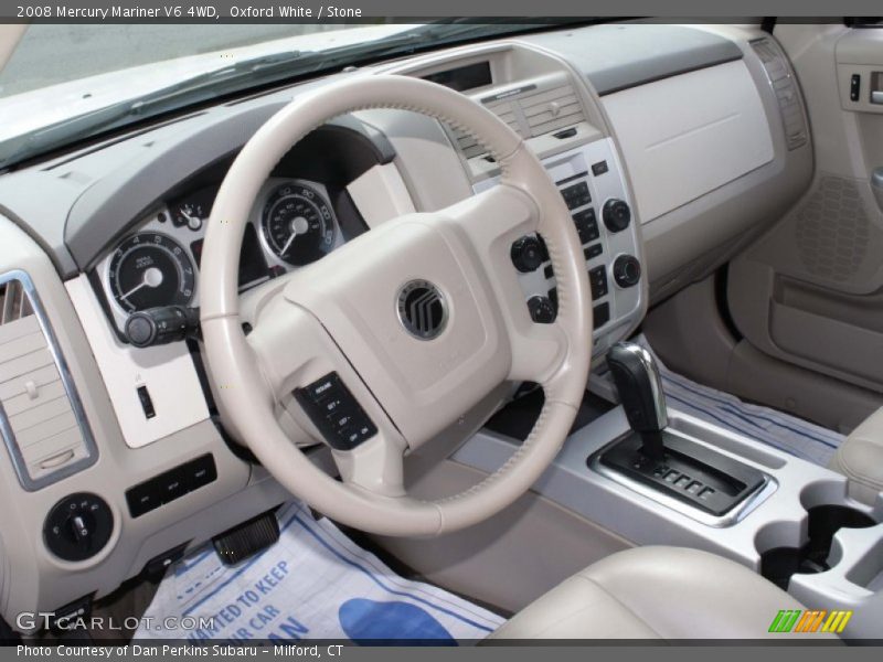 Oxford White / Stone 2008 Mercury Mariner V6 4WD