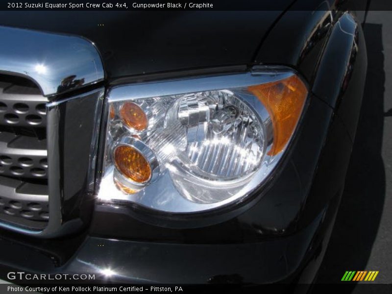 Gunpowder Black / Graphite 2012 Suzuki Equator Sport Crew Cab 4x4
