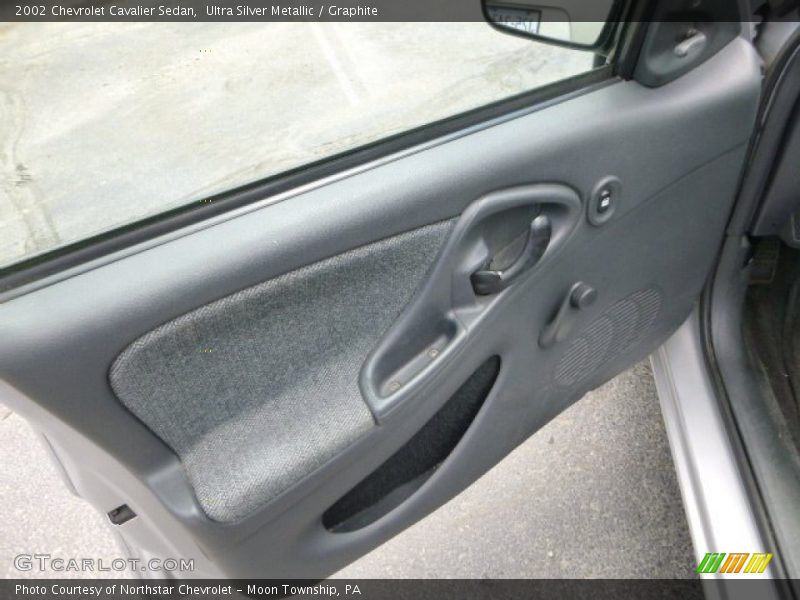 Ultra Silver Metallic / Graphite 2002 Chevrolet Cavalier Sedan