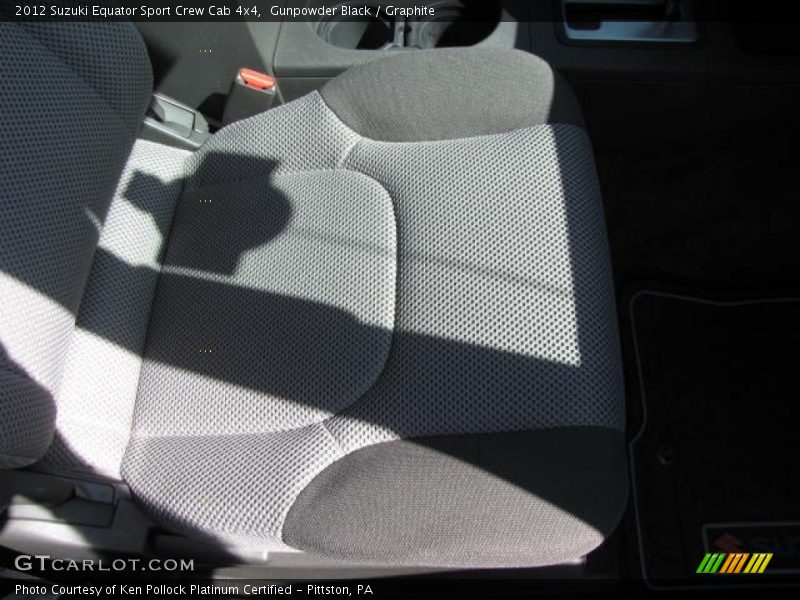 Gunpowder Black / Graphite 2012 Suzuki Equator Sport Crew Cab 4x4