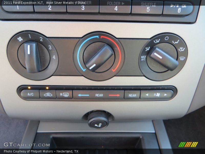 Ingot Silver Metallic / Stone 2011 Ford Expedition XLT