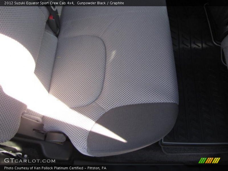 Gunpowder Black / Graphite 2012 Suzuki Equator Sport Crew Cab 4x4