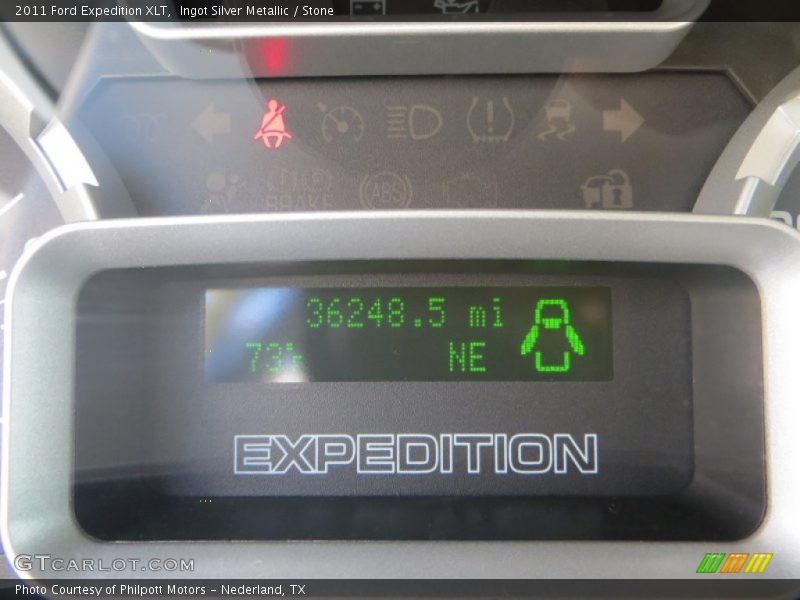Ingot Silver Metallic / Stone 2011 Ford Expedition XLT