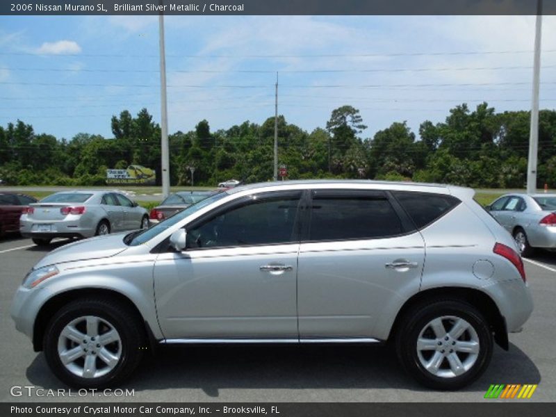 Brilliant Silver Metallic / Charcoal 2006 Nissan Murano SL