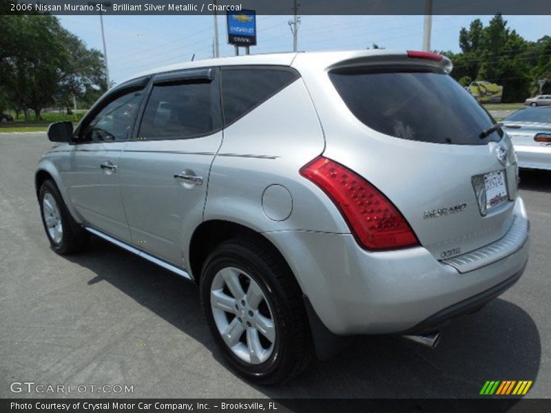Brilliant Silver Metallic / Charcoal 2006 Nissan Murano SL