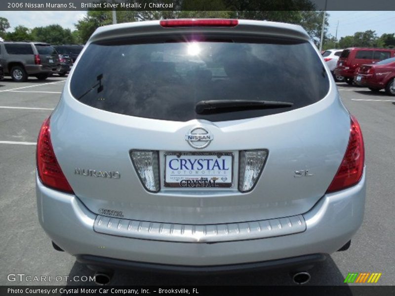 Brilliant Silver Metallic / Charcoal 2006 Nissan Murano SL