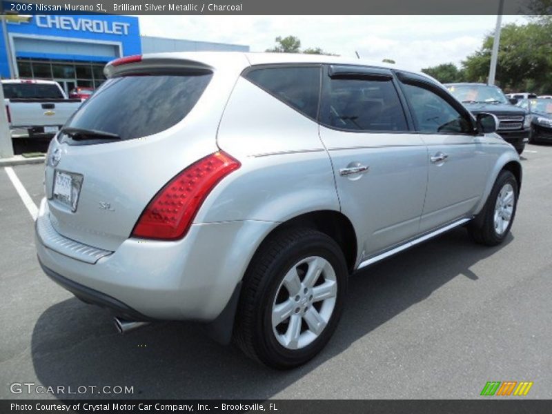 Brilliant Silver Metallic / Charcoal 2006 Nissan Murano SL