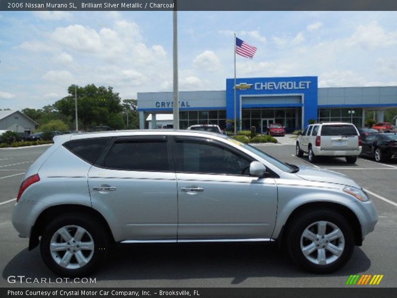 Brilliant Silver Metallic / Charcoal 2006 Nissan Murano SL