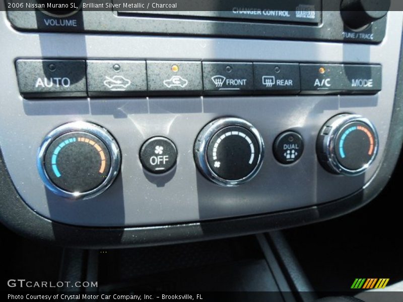 Brilliant Silver Metallic / Charcoal 2006 Nissan Murano SL