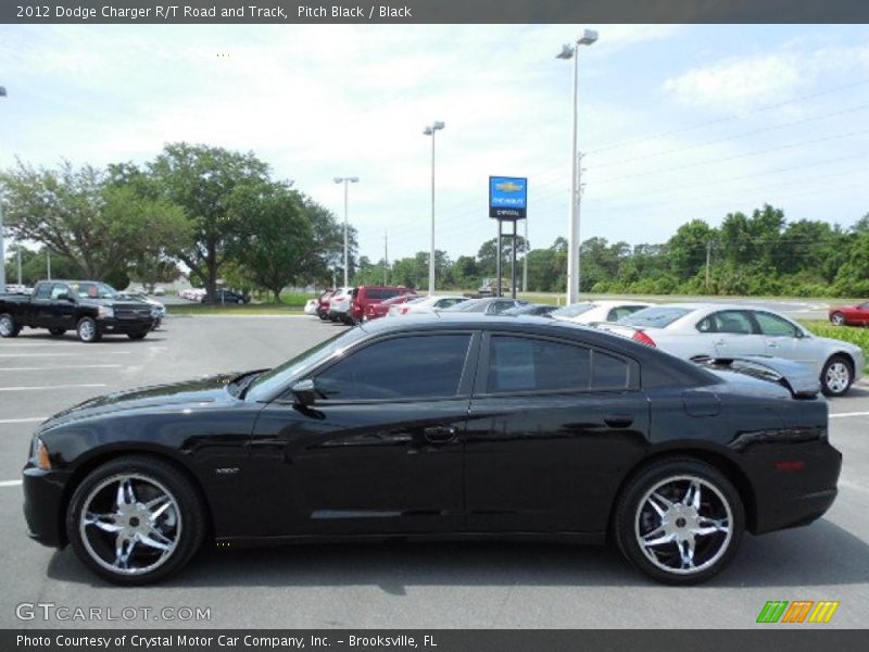Pitch Black / Black 2012 Dodge Charger R/T Road and Track