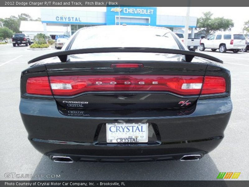 Pitch Black / Black 2012 Dodge Charger R/T Road and Track