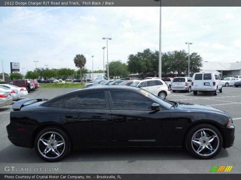 Pitch Black / Black 2012 Dodge Charger R/T Road and Track