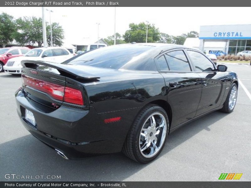 Pitch Black / Black 2012 Dodge Charger R/T Road and Track