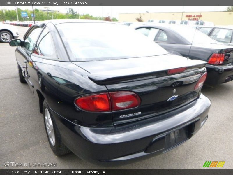 Black / Graphite 2001 Chevrolet Cavalier Coupe