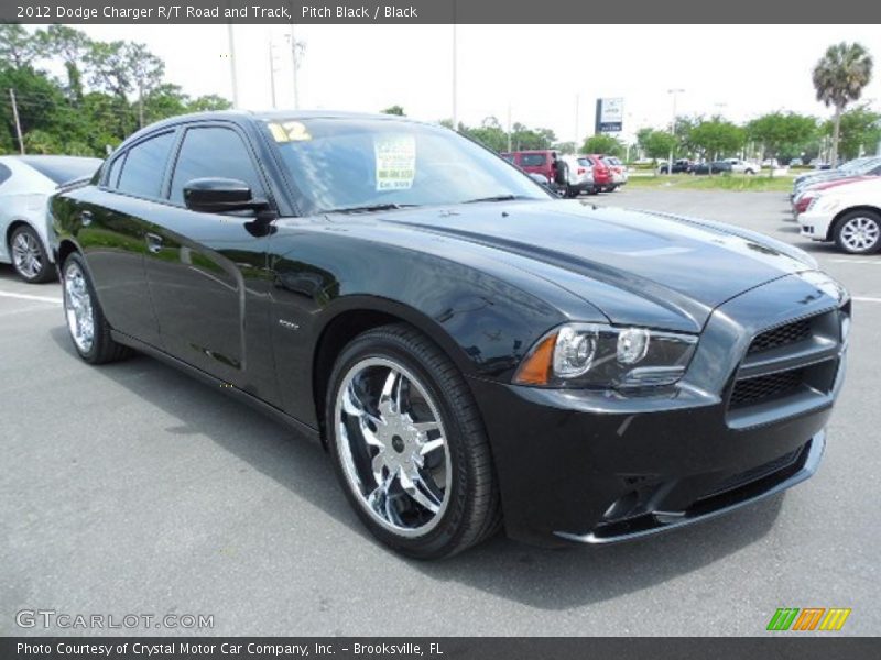 Pitch Black / Black 2012 Dodge Charger R/T Road and Track