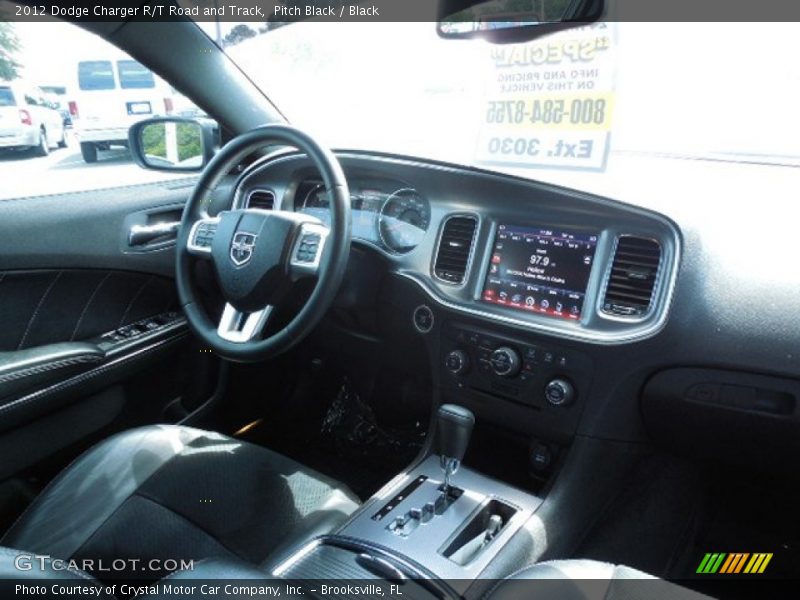 Pitch Black / Black 2012 Dodge Charger R/T Road and Track