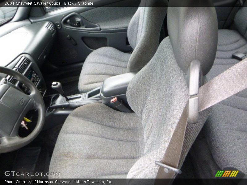 Black / Graphite 2001 Chevrolet Cavalier Coupe