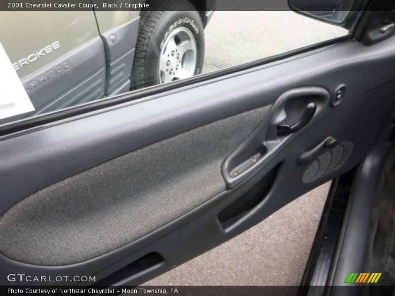 Black / Graphite 2001 Chevrolet Cavalier Coupe
