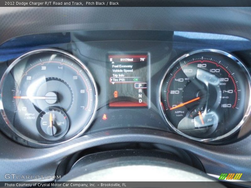 Pitch Black / Black 2012 Dodge Charger R/T Road and Track