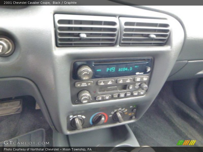 Black / Graphite 2001 Chevrolet Cavalier Coupe