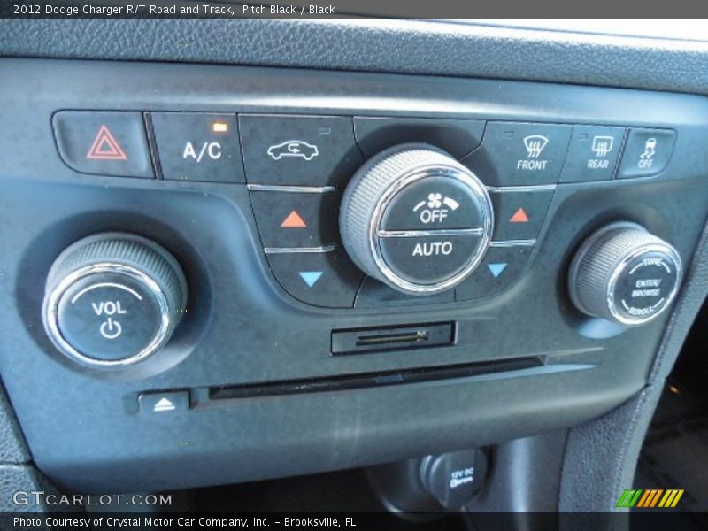 Controls of 2012 Charger R/T Road and Track