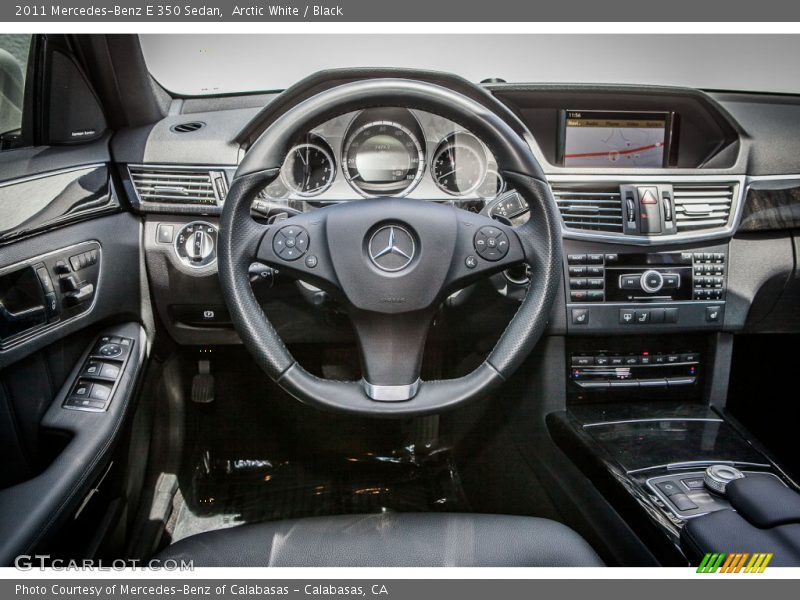 Dashboard of 2011 E 350 Sedan
