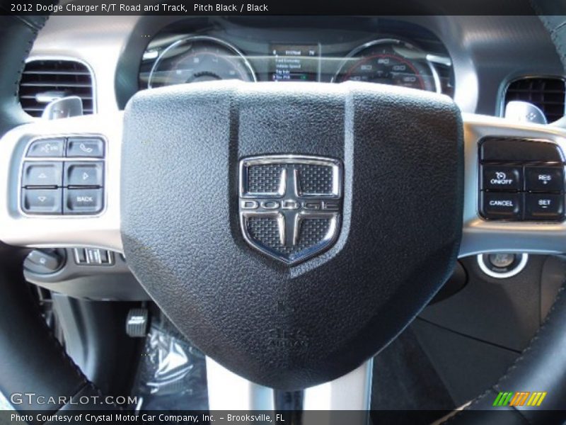 Pitch Black / Black 2012 Dodge Charger R/T Road and Track