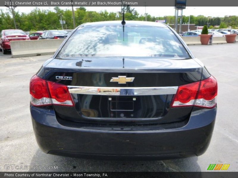 Black Granite Metallic / Jet Black/Medium Titanium 2011 Chevrolet Cruze LS