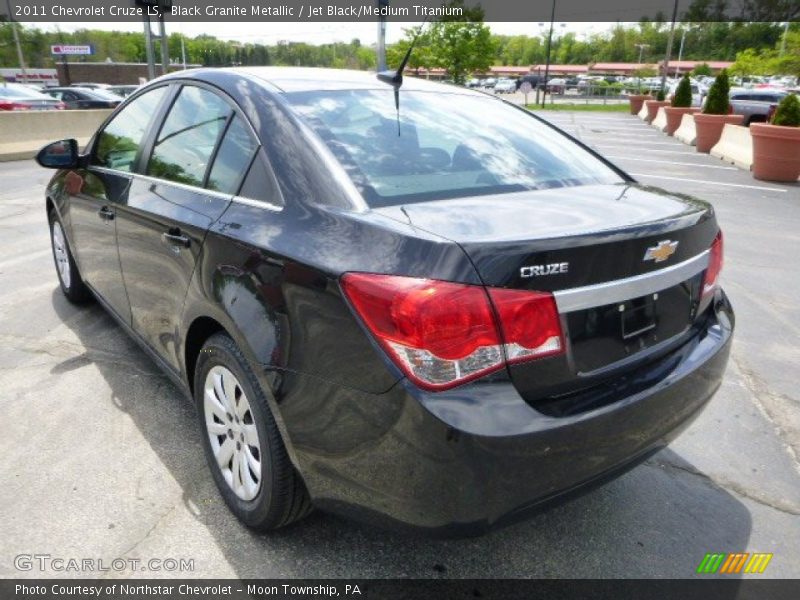 Black Granite Metallic / Jet Black/Medium Titanium 2011 Chevrolet Cruze LS