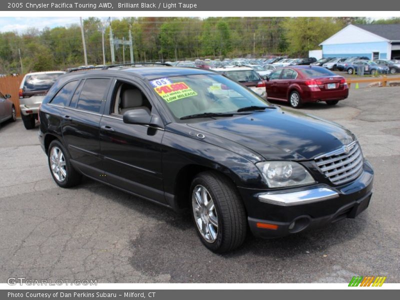 Brilliant Black / Light Taupe 2005 Chrysler Pacifica Touring AWD