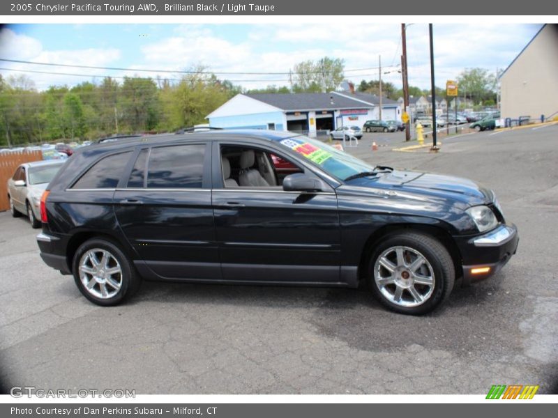 Brilliant Black / Light Taupe 2005 Chrysler Pacifica Touring AWD
